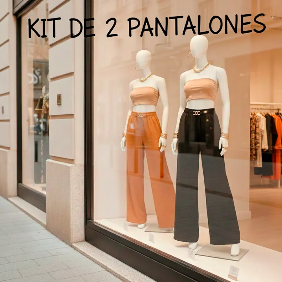AD2521 KIT DE 2 PANTALONES 6679